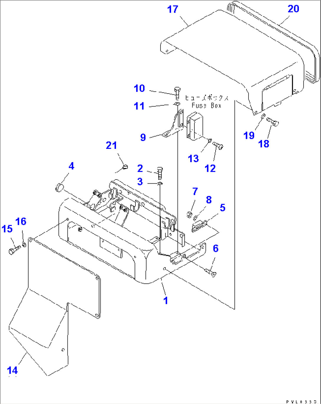 INSTRUMENT PANEL DUSHBOARD (FOR 140 ENGINE)(#31586-)