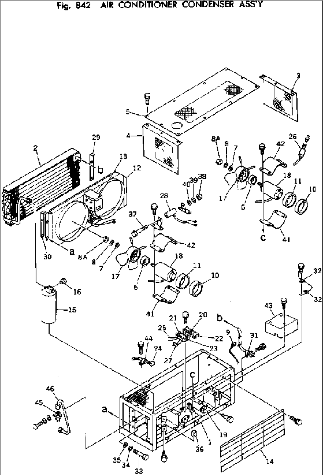 AIR CONDITIONER CONDENSER ASS