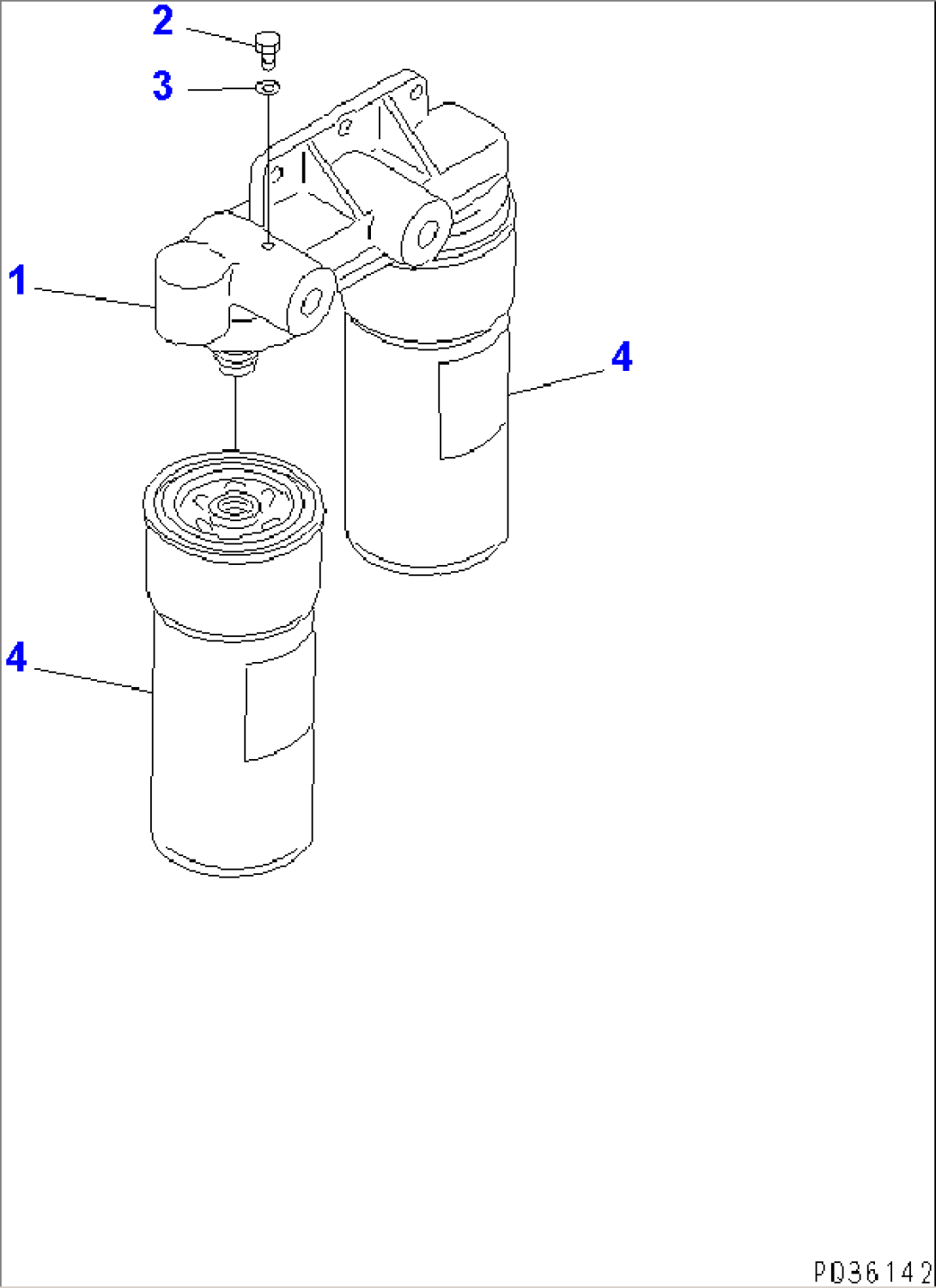 FUEL FILTER(#12364-)