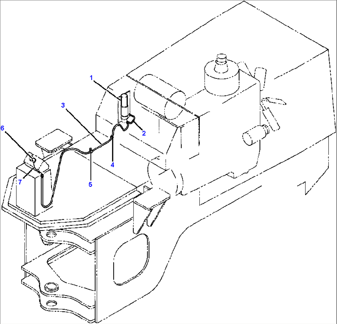 ELECTRICAL SYSTEM ETHER START LINE