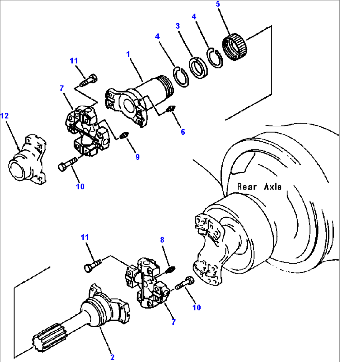 DRIVE SHAFT (REAR)