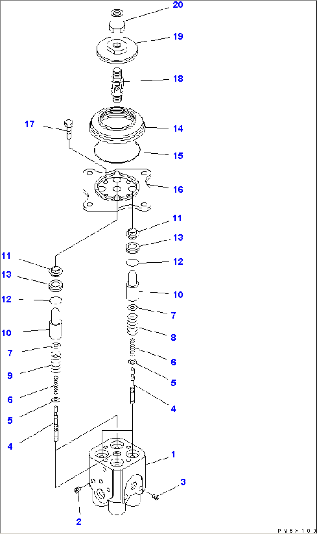 PPC VALVE (FOR WORK EQUIPMENT)