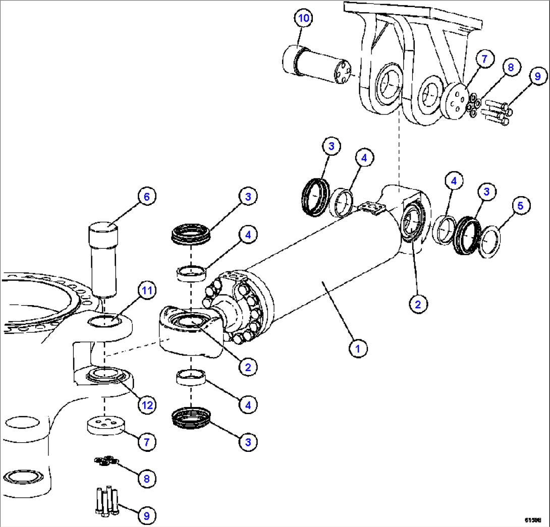 STEERING CYLINDER INSTALLATION