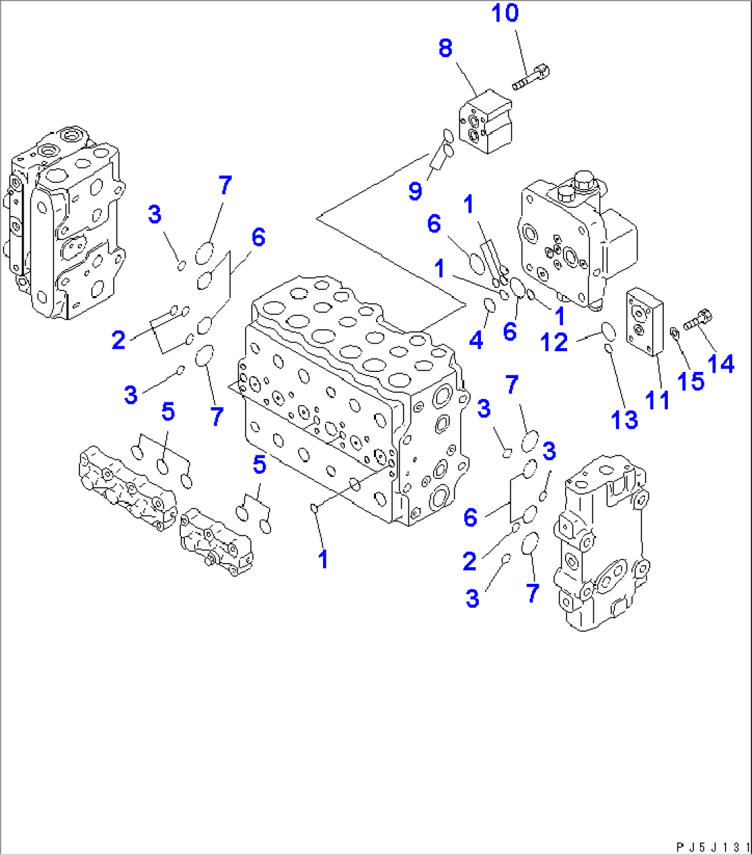 MAIN VALVE (1-ACTUATOR) (2/12)