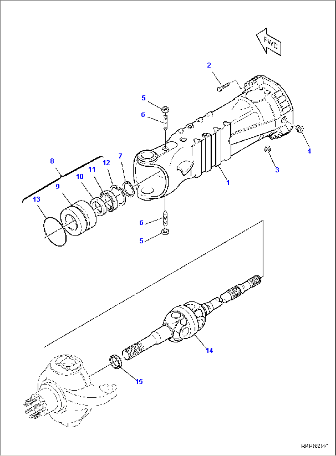 FRONT AXLE (3/7)