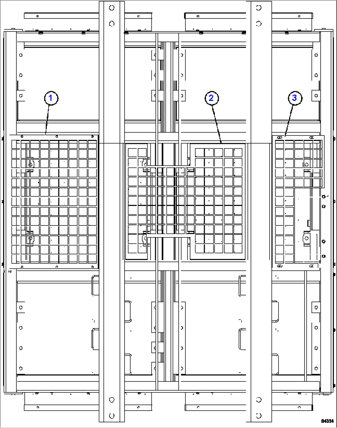 RETARDING GRID ASSEMBLY 6/7 (PC2523)