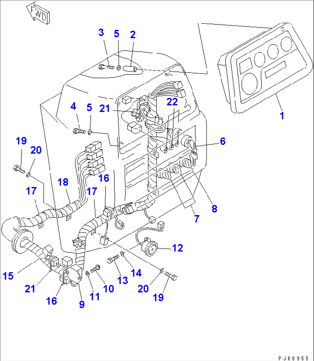 DASHBOARD (ACCESORY) (FOR AIR CONDITIONER AND HEATER)