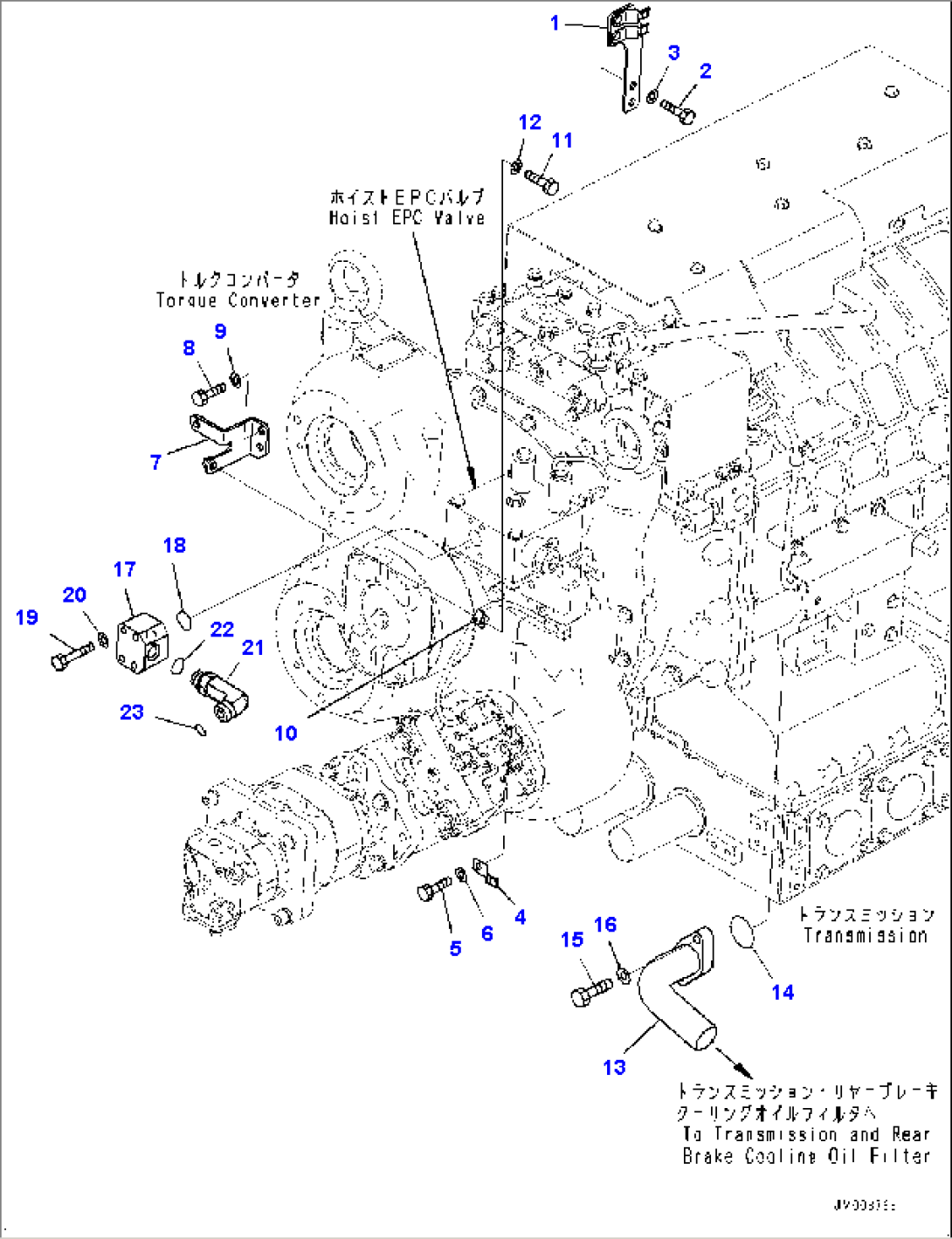 Torque Converter and Transmission, Block (#30001-)