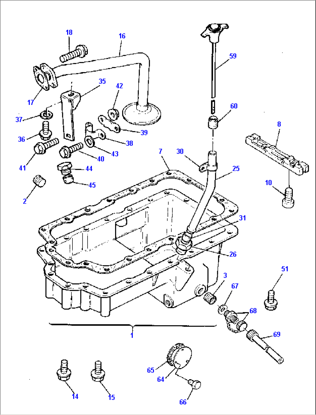 LUBRICATING OIL SUMP