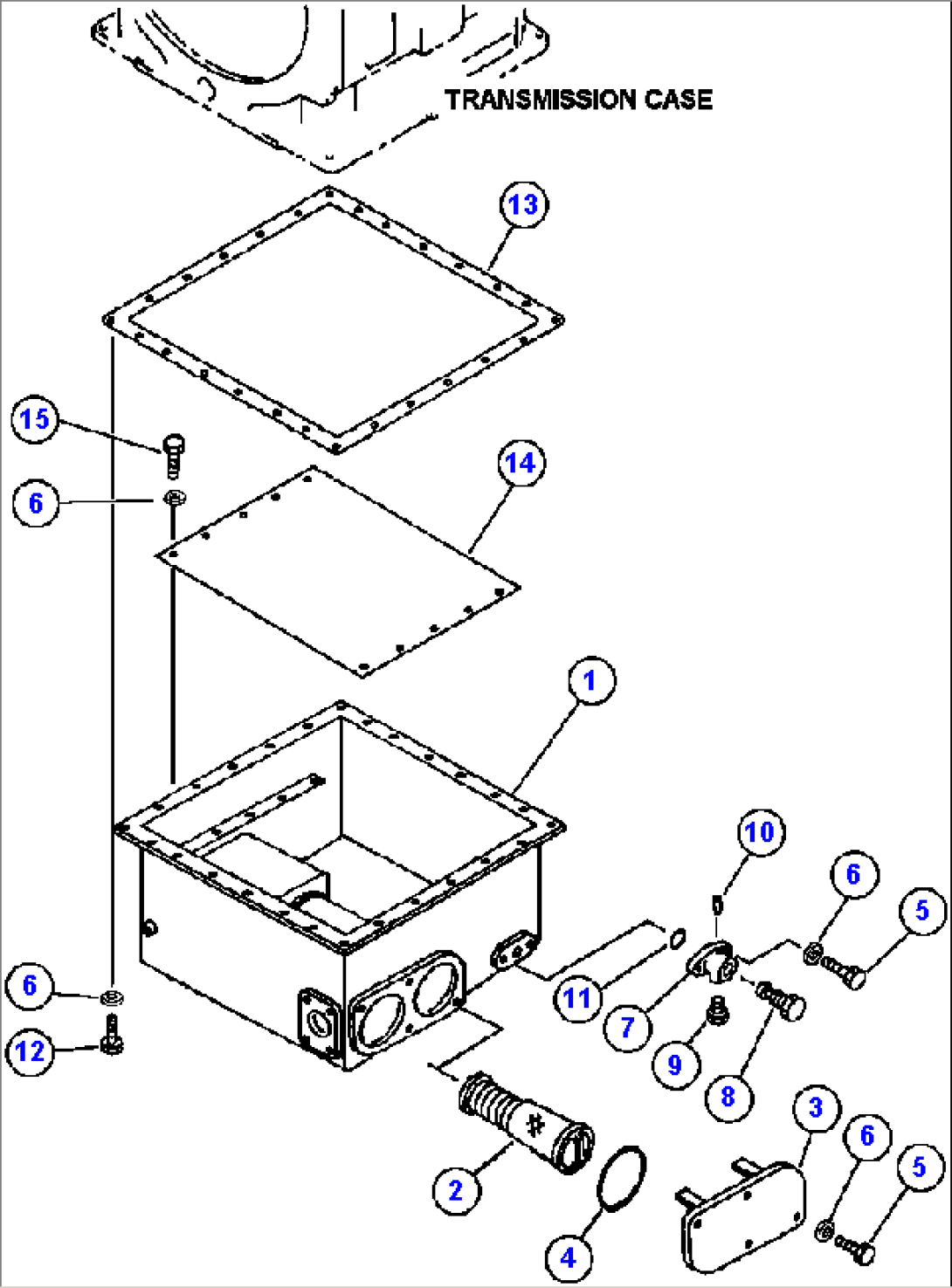 TRANSMISSION - OIL PAN (561-15-61030)