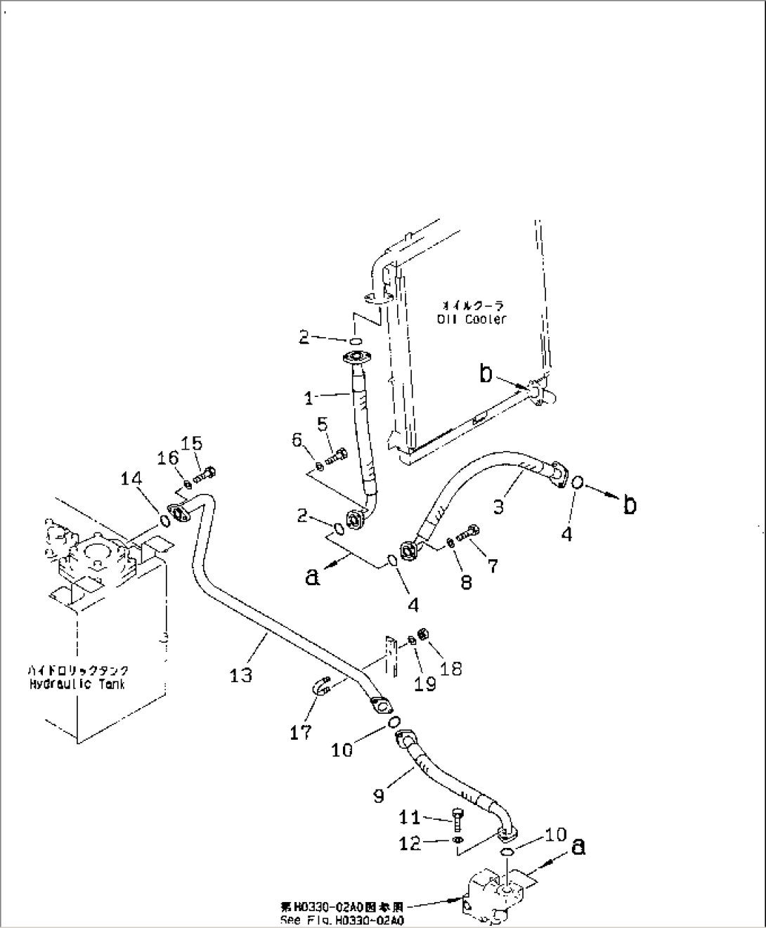 OIL COOLER LINE(#94999-96513)