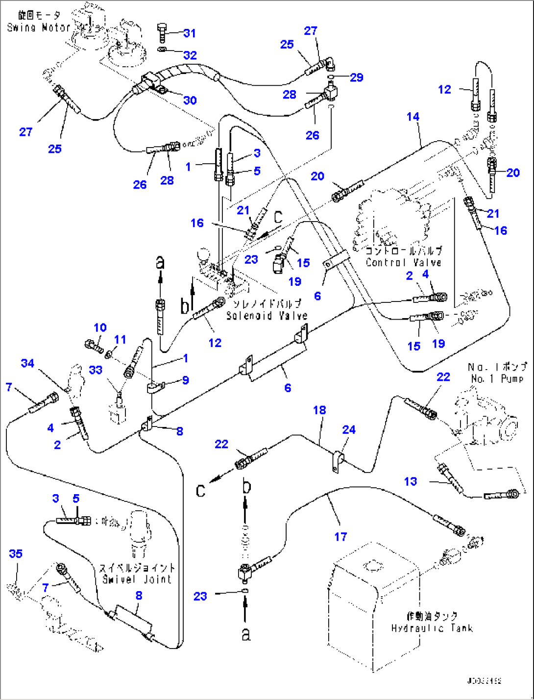 Solenoid Valve, Hose (#65001-)
