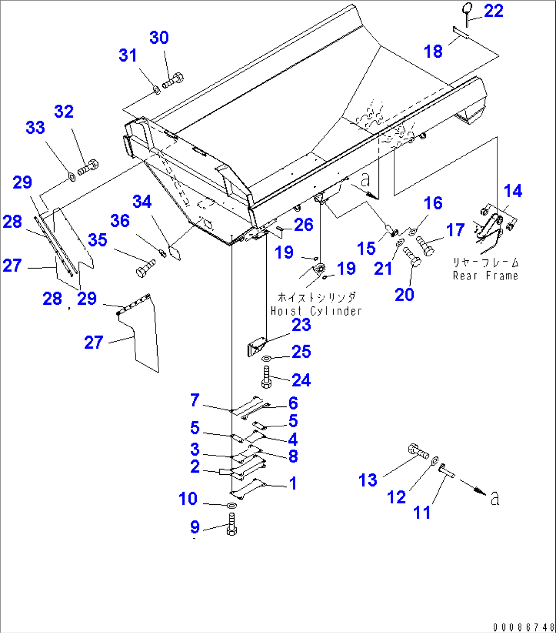 BODY ACCESSORY AND PARTS (ACCESSORY) (WITH BODY HEATING)(#7001-)
