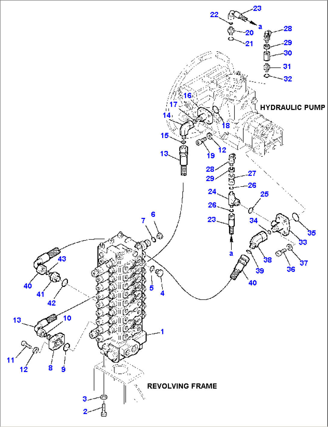 HYDRAULIC PIPING (DELIVERY LINE)