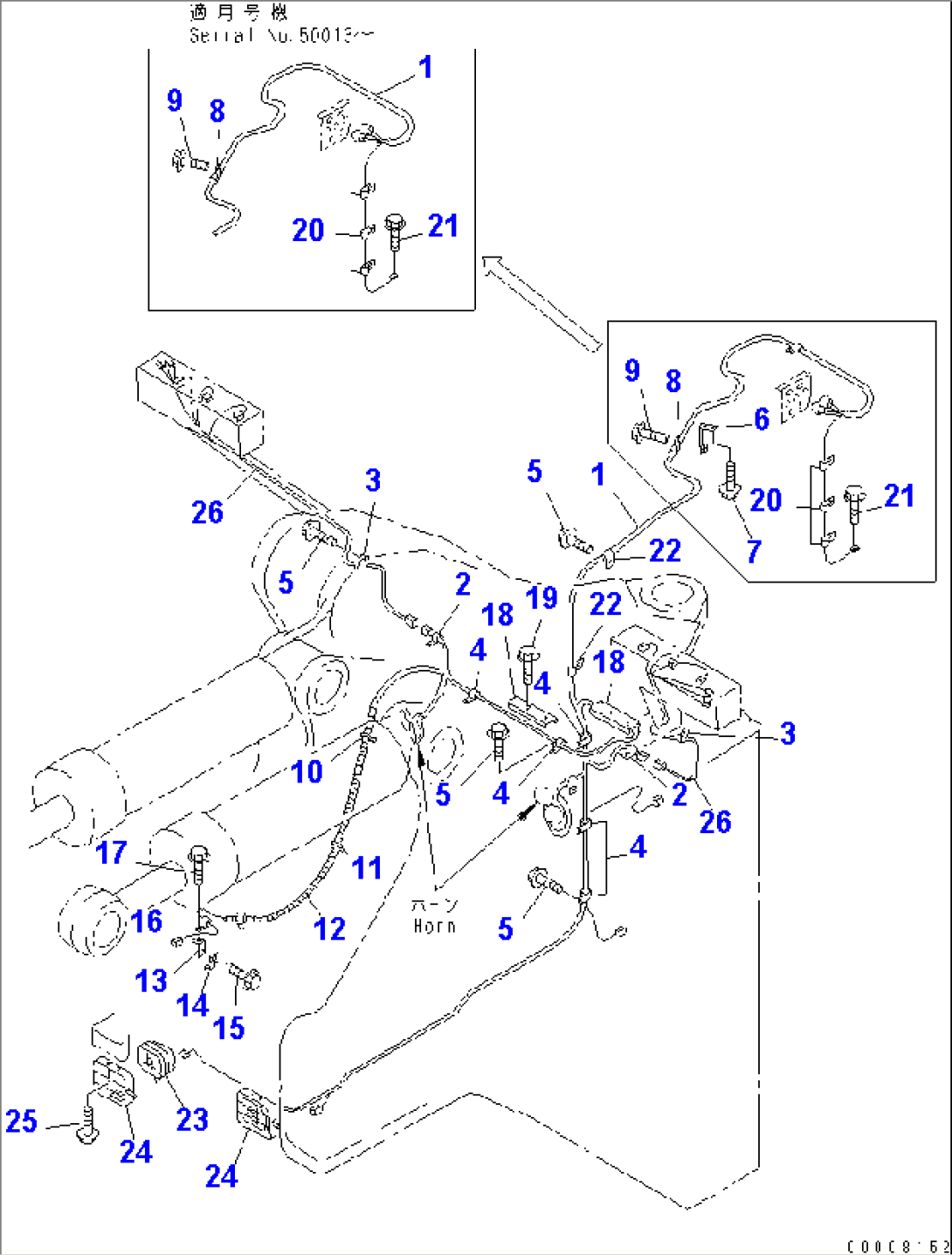 FRONT HARNESS (FRONT FRAME LINE)