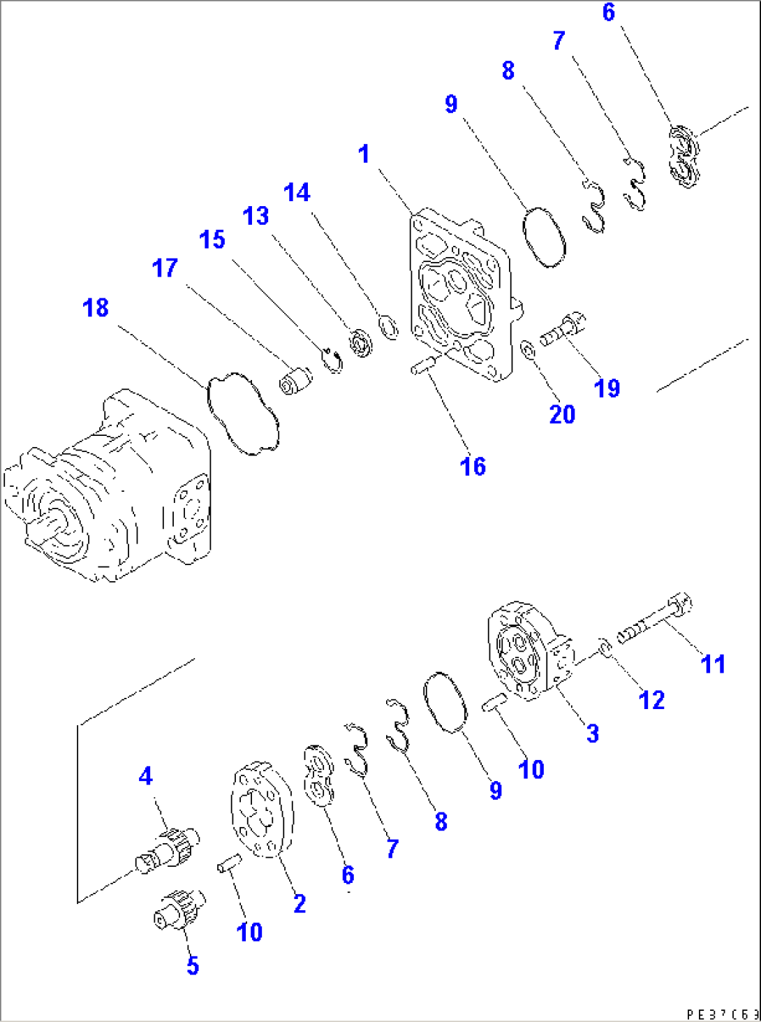 GEAR PUMP (2/2)(#10239-)