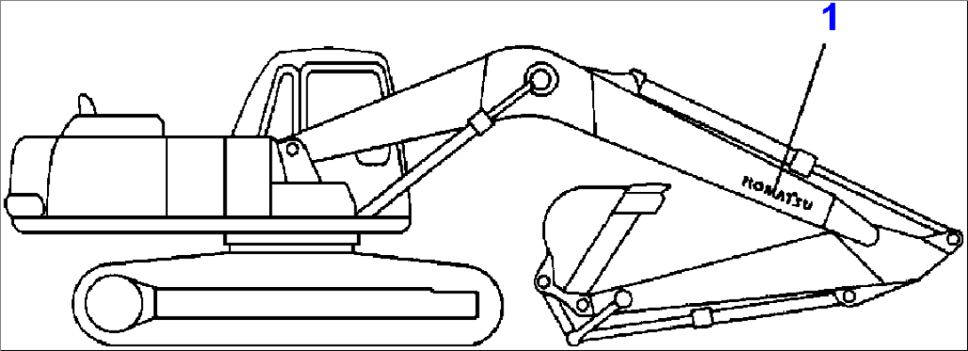 FIG. U0510-01A0 PLATE - BOOM SIDE