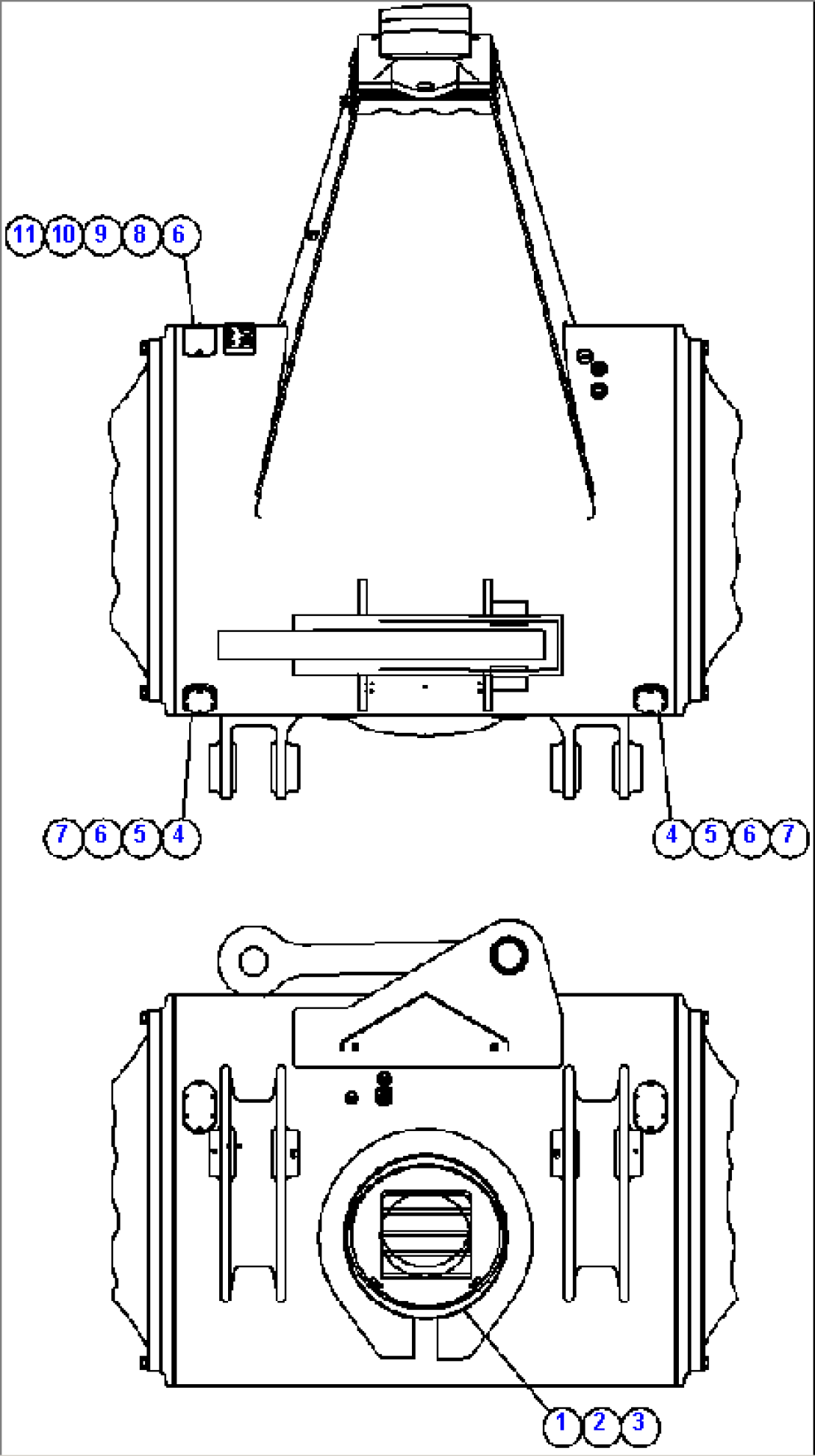 REAR AXLE & HATCH COVERS