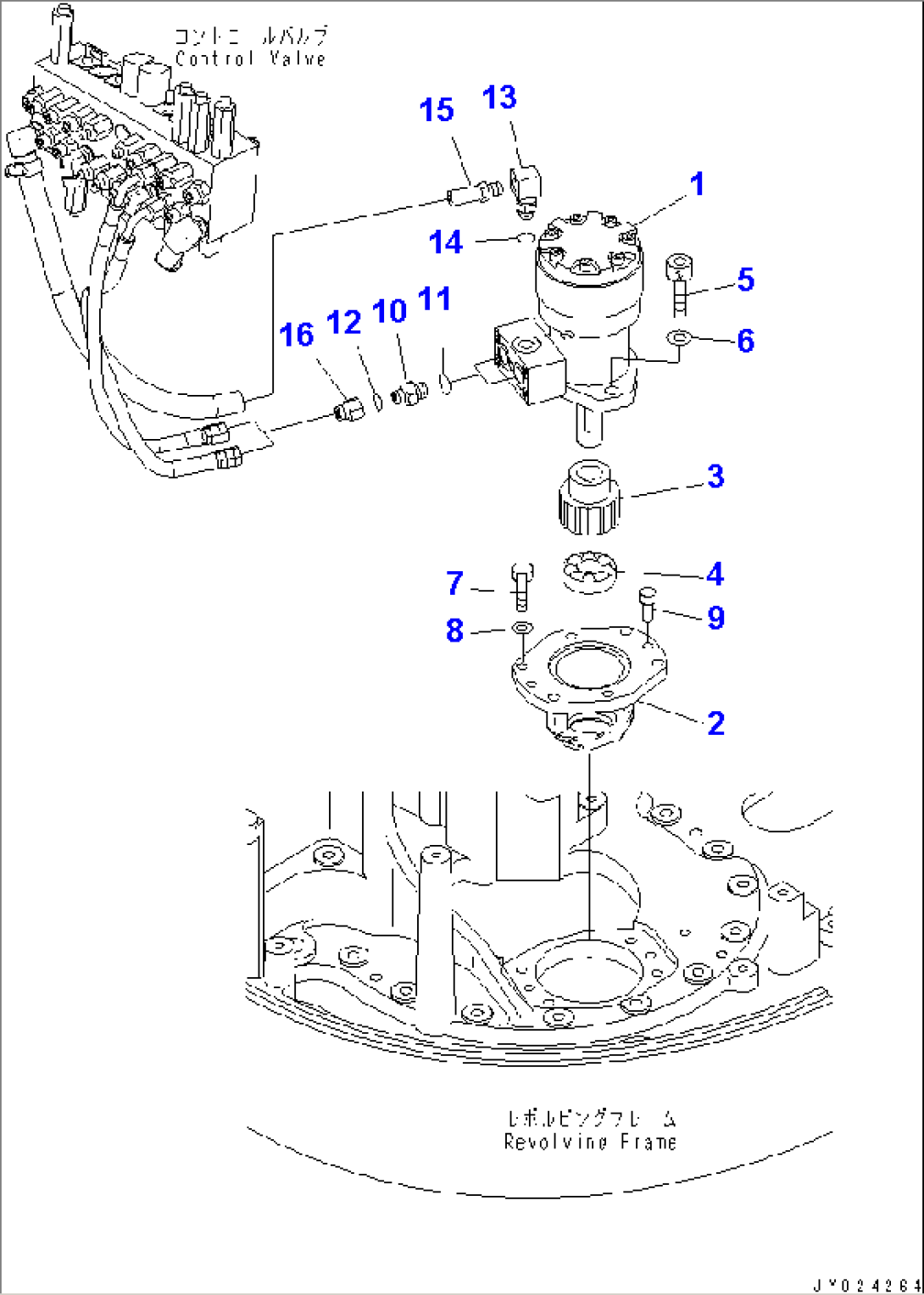 SWING MACHINERY AND MOTOR MOUNTING(#14112-)