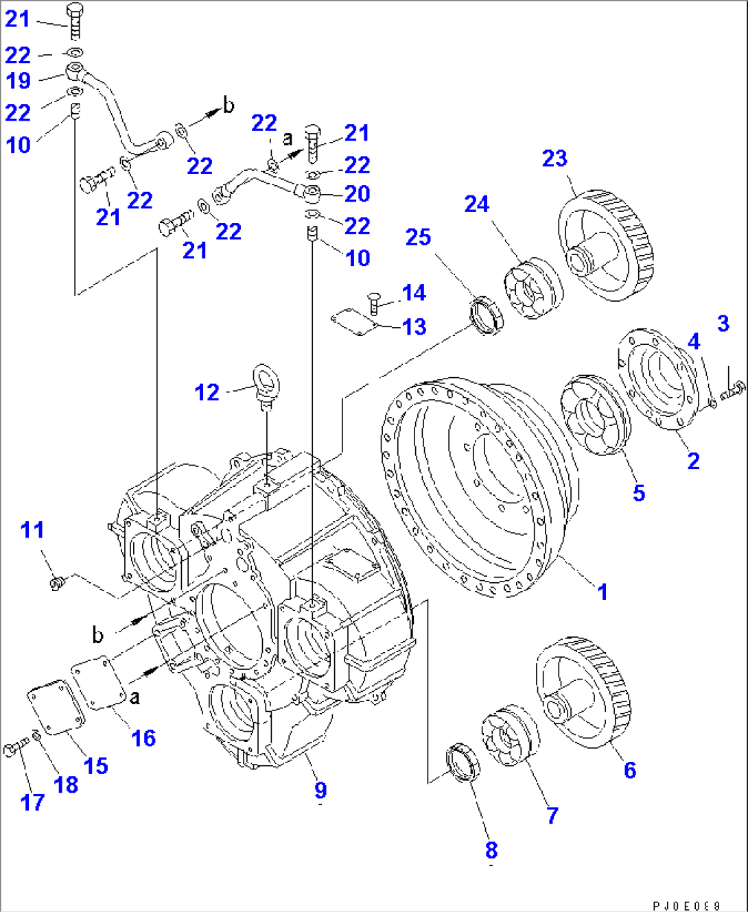 TORQUE CONVERTER CASE(#52001-)