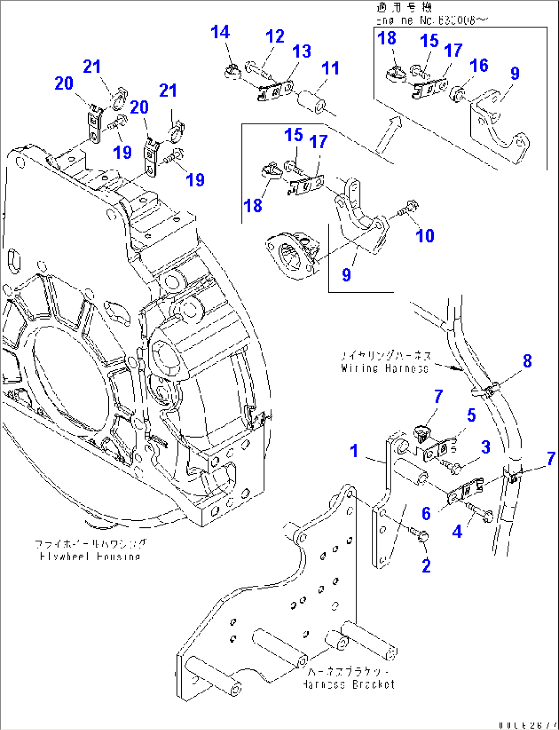ELECTRICAL WIRING (3/4)(#630006-)