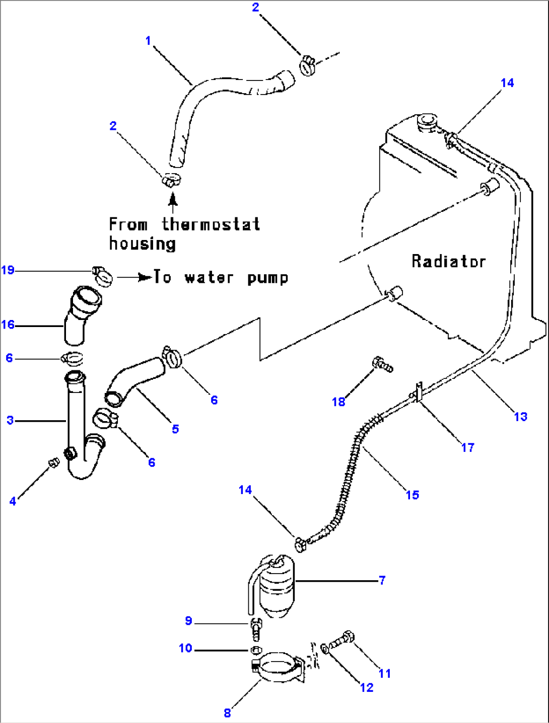 RADIATOR PIPING