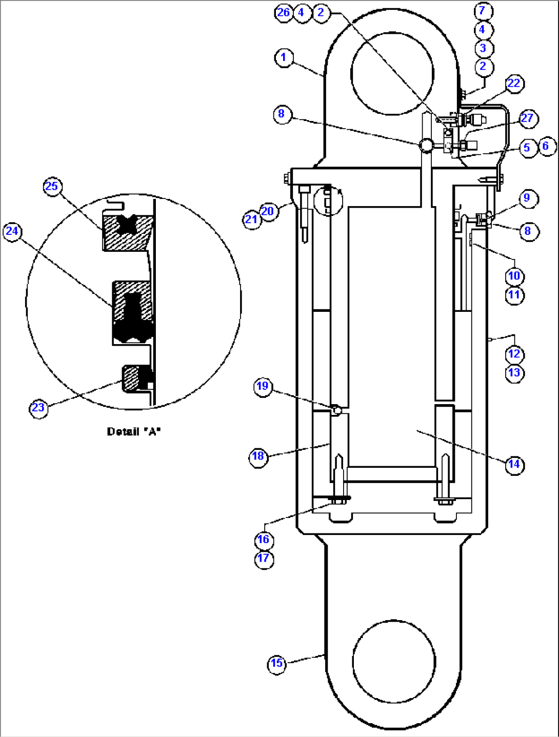 REAR SUSPENSION ASSEMBLY (ED0190)