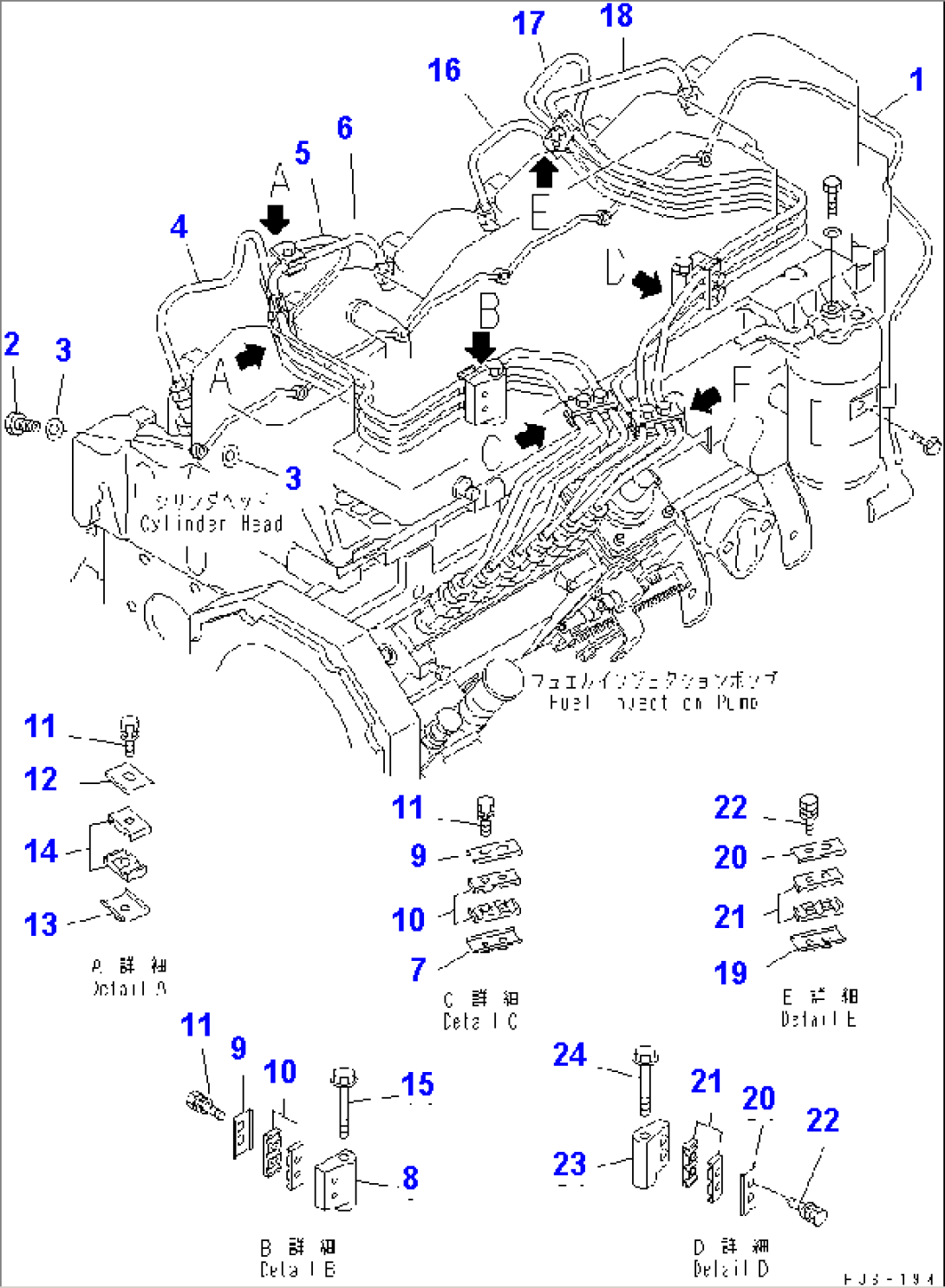 INJECTION PIPING(#26291075-)