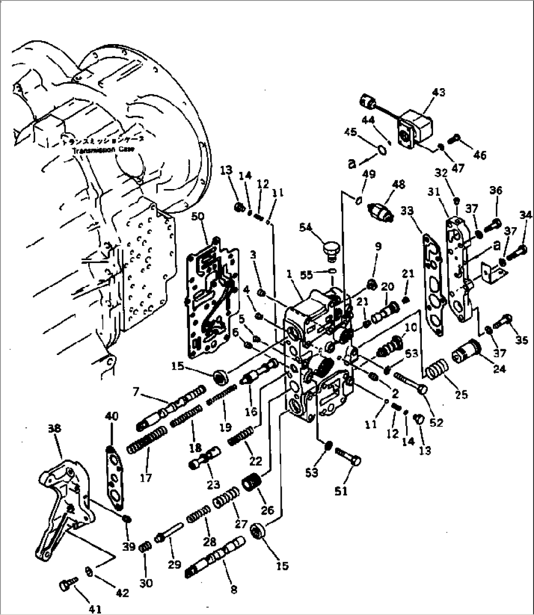 TRANSMISSION CONTROL VALVE (1/2) (TBG/ABE SPEC.)