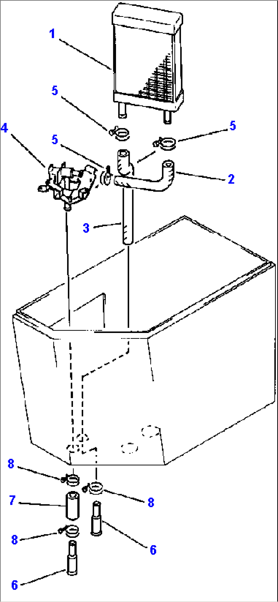 FIG NO. 5586 HEATER UNIT HEATER COIL