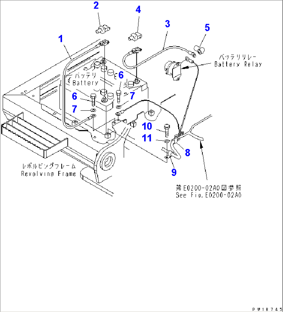 WIRING (BATTERY CASE)(#40001-50000)