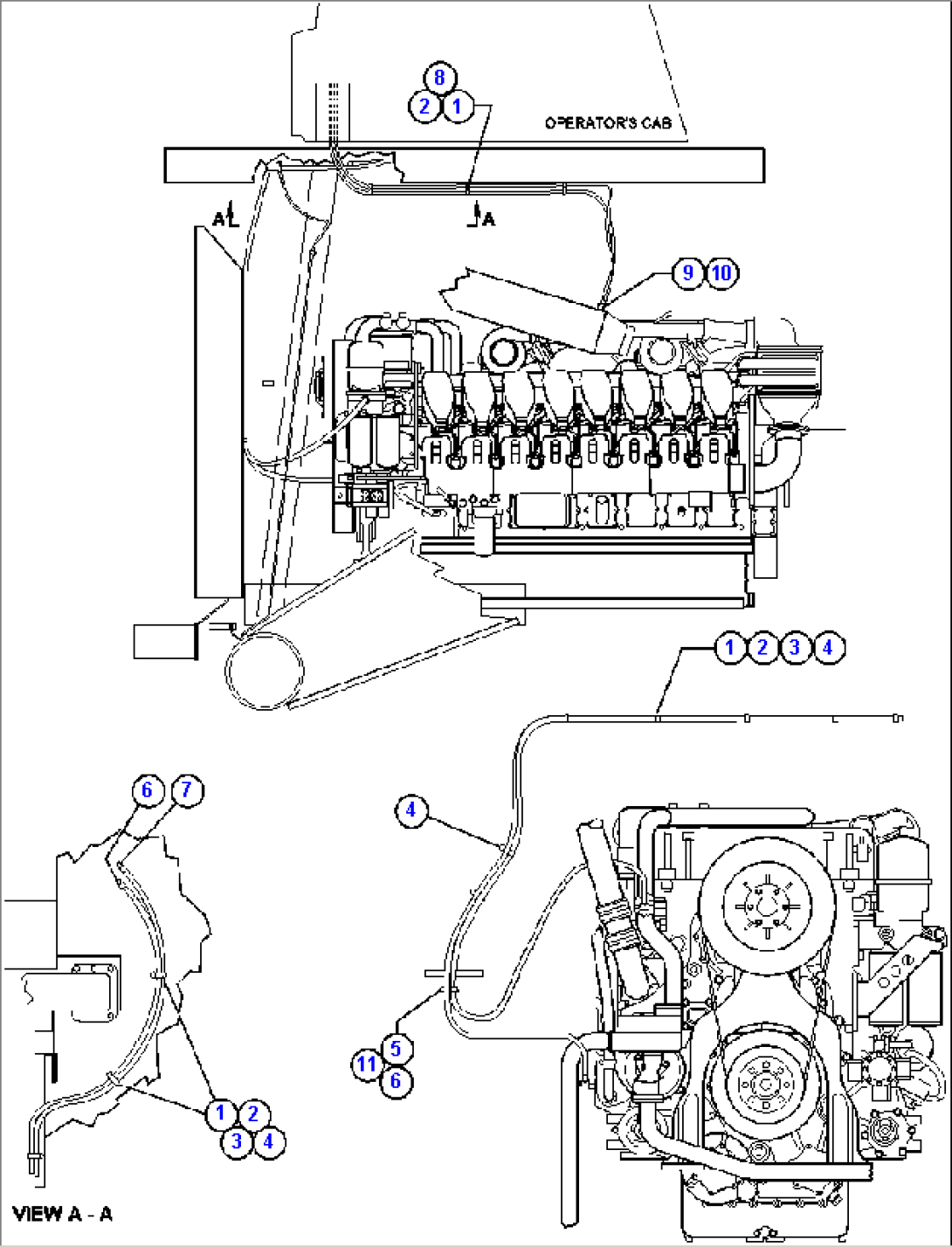 HEATER HOSE PIPING