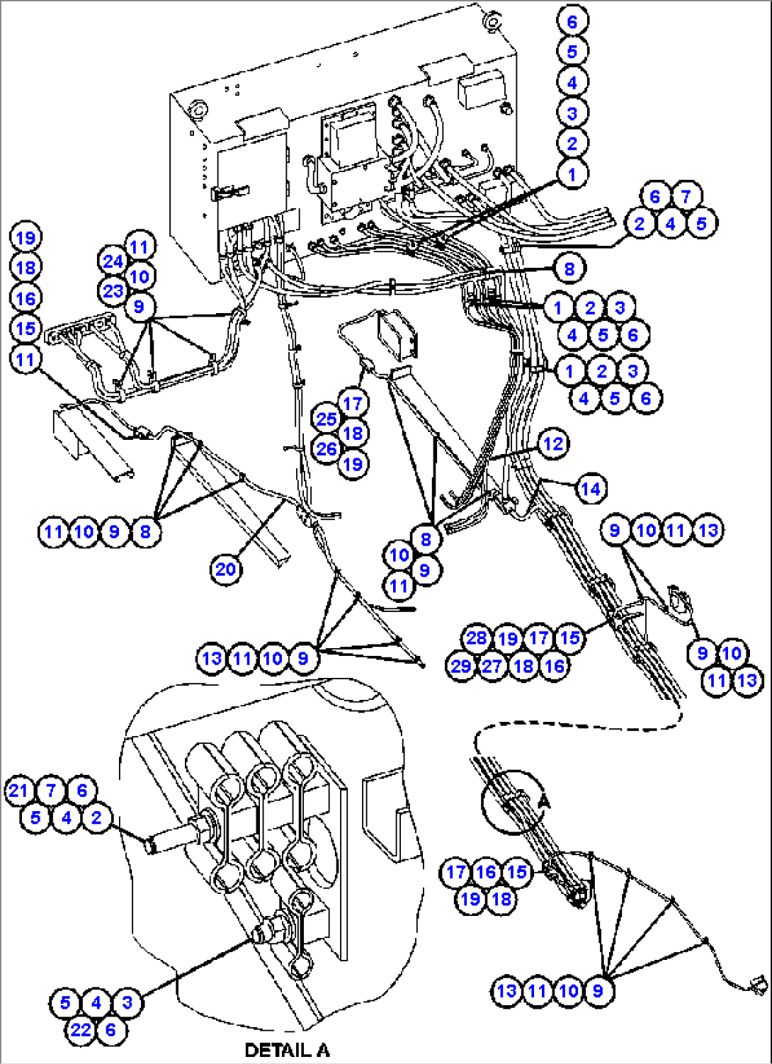 CONTROL CABINET WIRING - FRAME