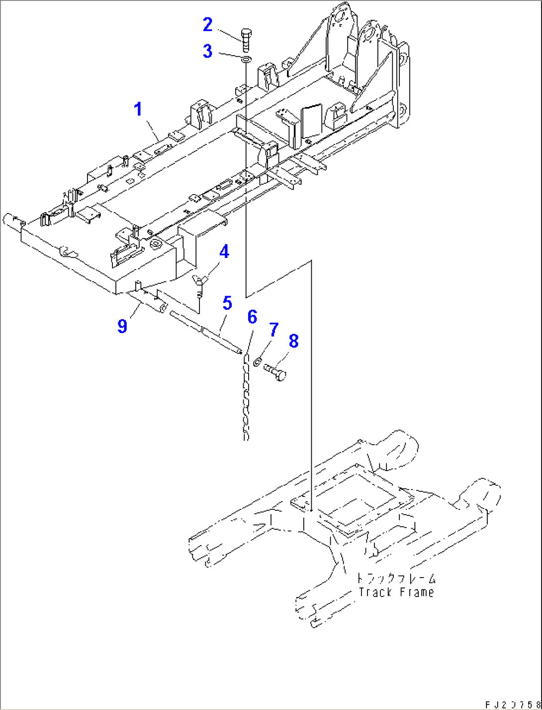 FRAME (WITH TOOL BOX)