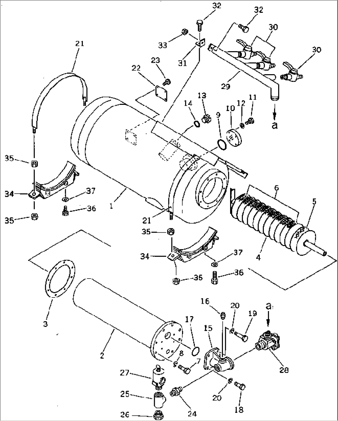 RECEIVER TANK (FOR COMPRESSOR)