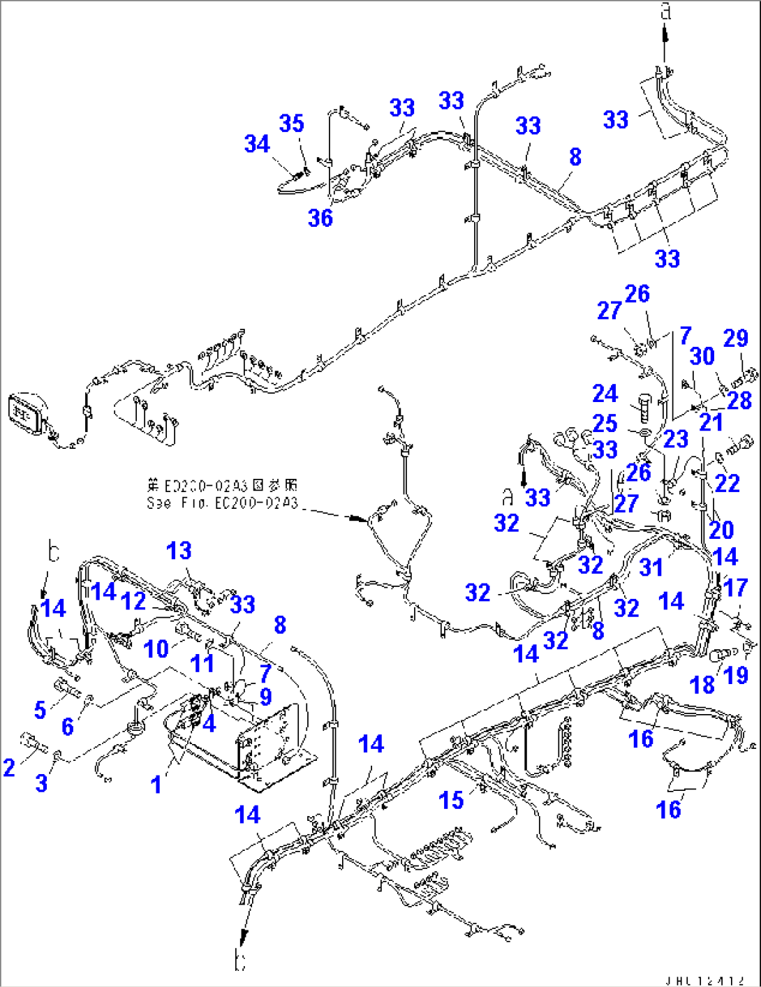 WIRING (VHMS ADDITIONAL PARTS)(#20798-)