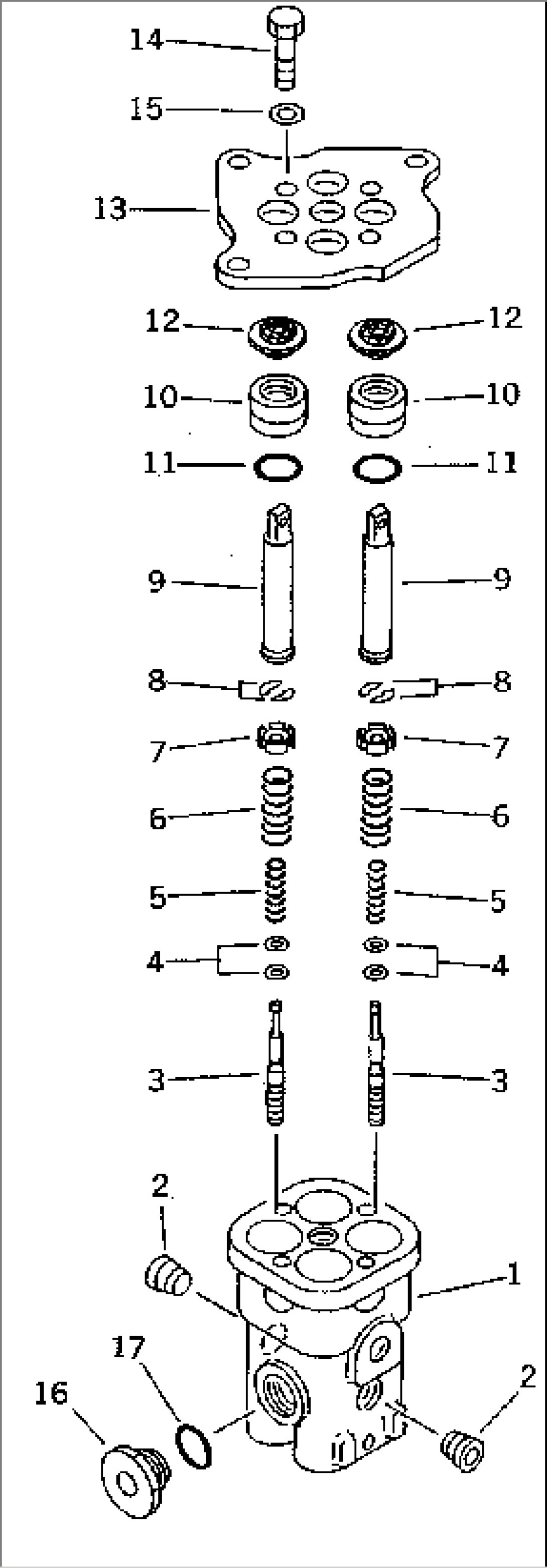 P.P.C. VALVE (FOR TRAVEL) (FOR WRIST CONTROL)