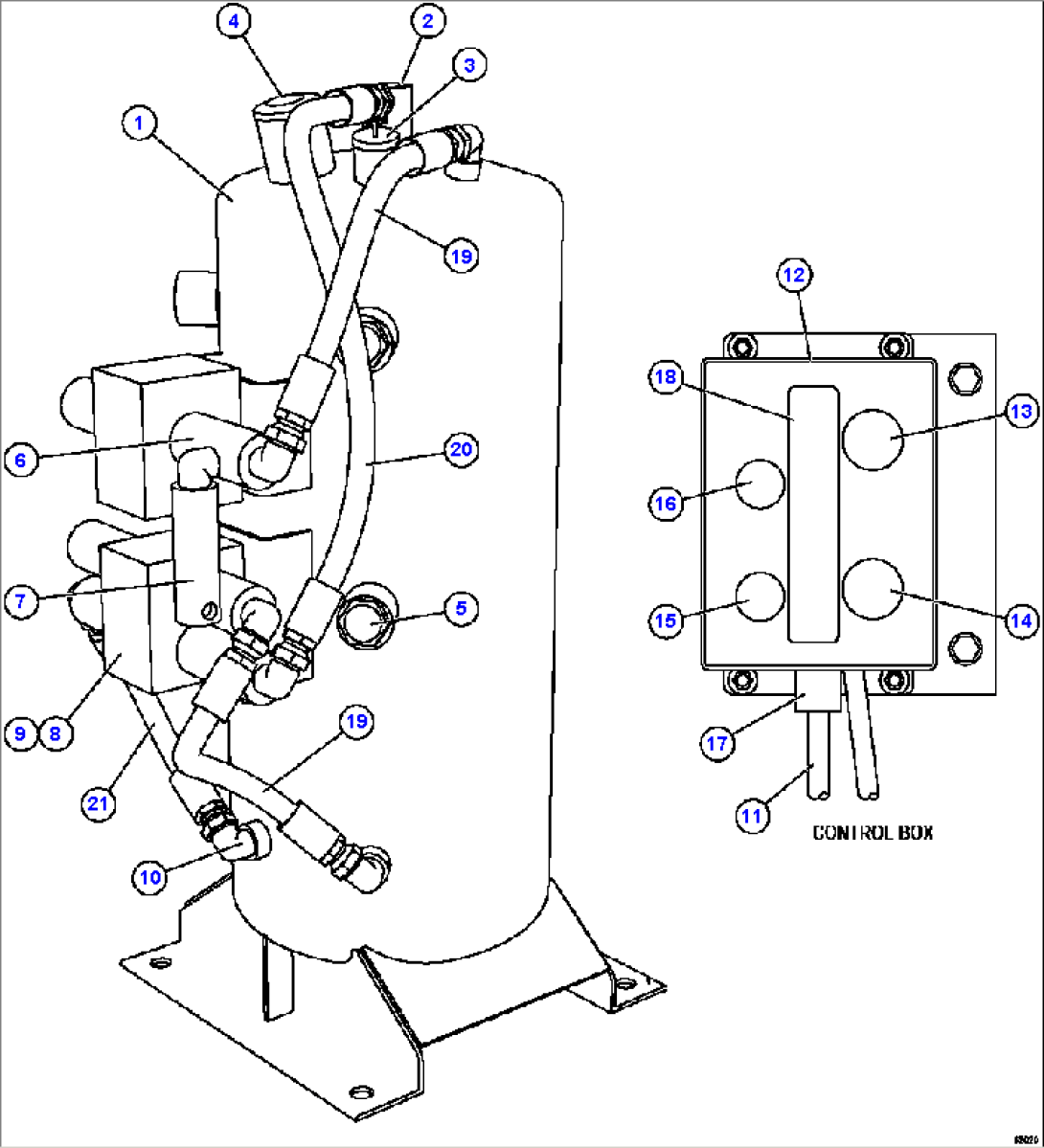 RESERVE SYSTEM KIT 58E-61-00210
