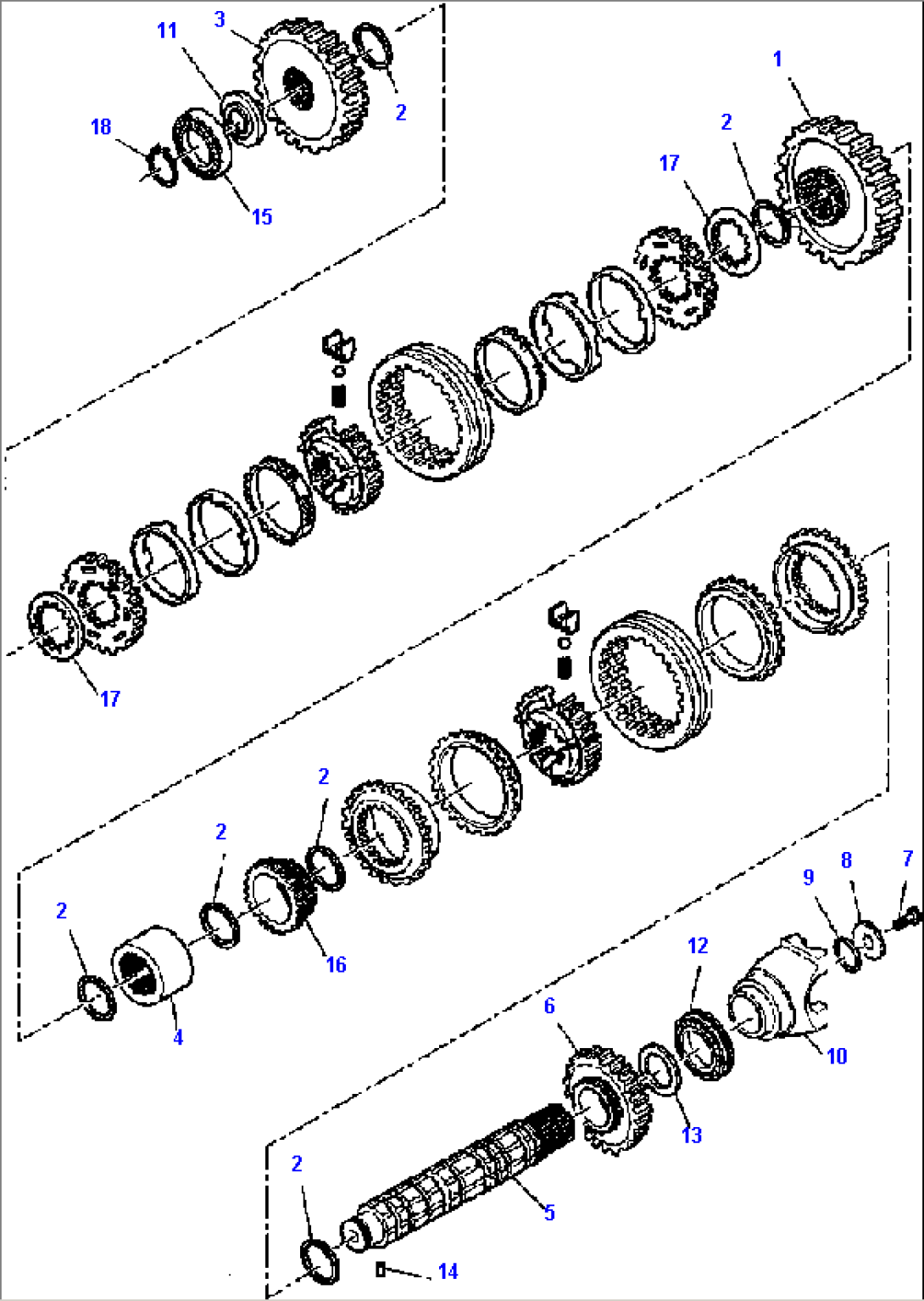 FIG. F3315-01A0 TRANSMISSION (2WD) (6/11)