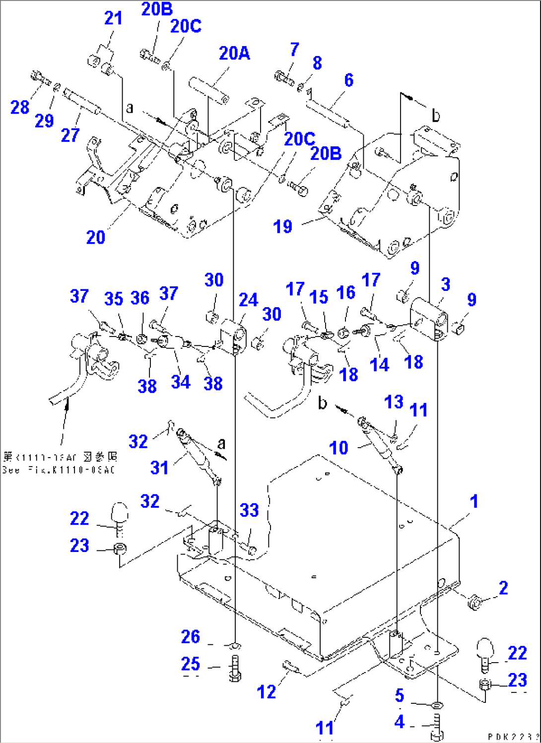 FLOOR FRAME (BASE) (1/2)
