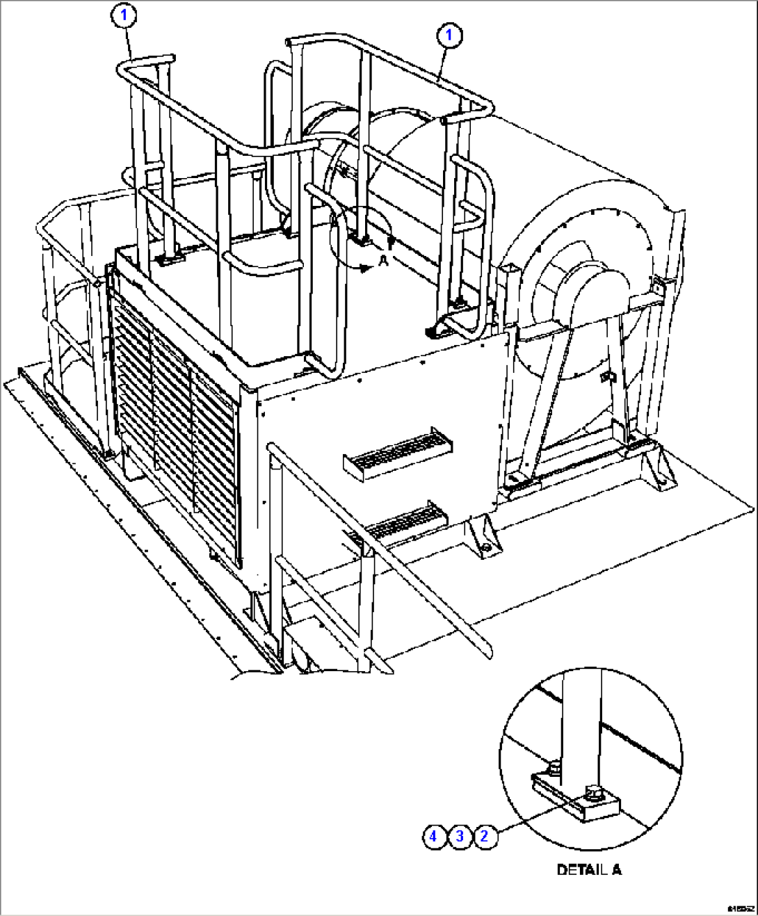 RETARDING GRID HANDRAILS