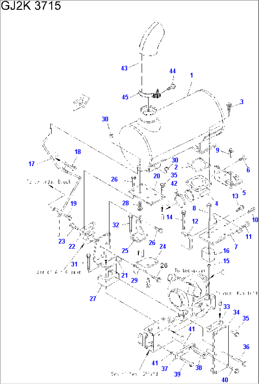 MUFFLER AND MOUNTING (26302312 - 26304457)