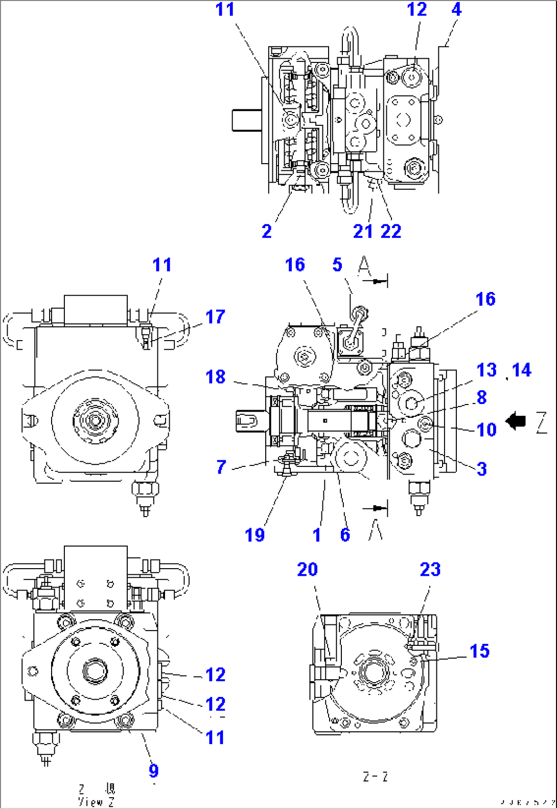 MAIN PUMP (6/13)(#1201-1800)