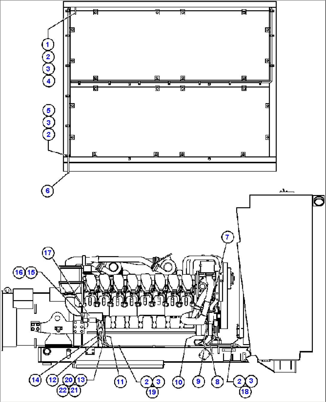 ENGINE ELECTRICAL - RIGHT SIDE