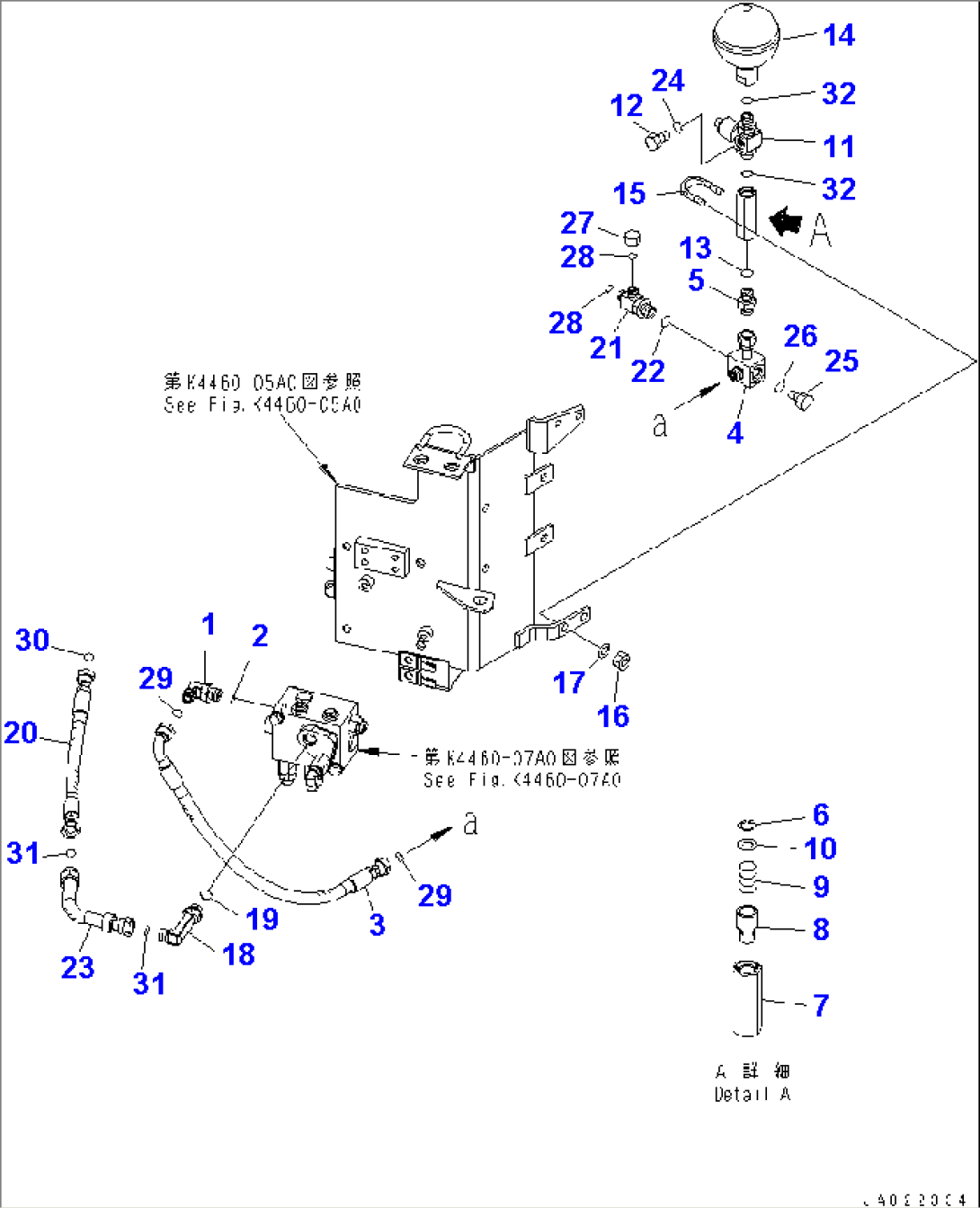 BRAKE CONTROL (STEERING P.P.C. PIPING)