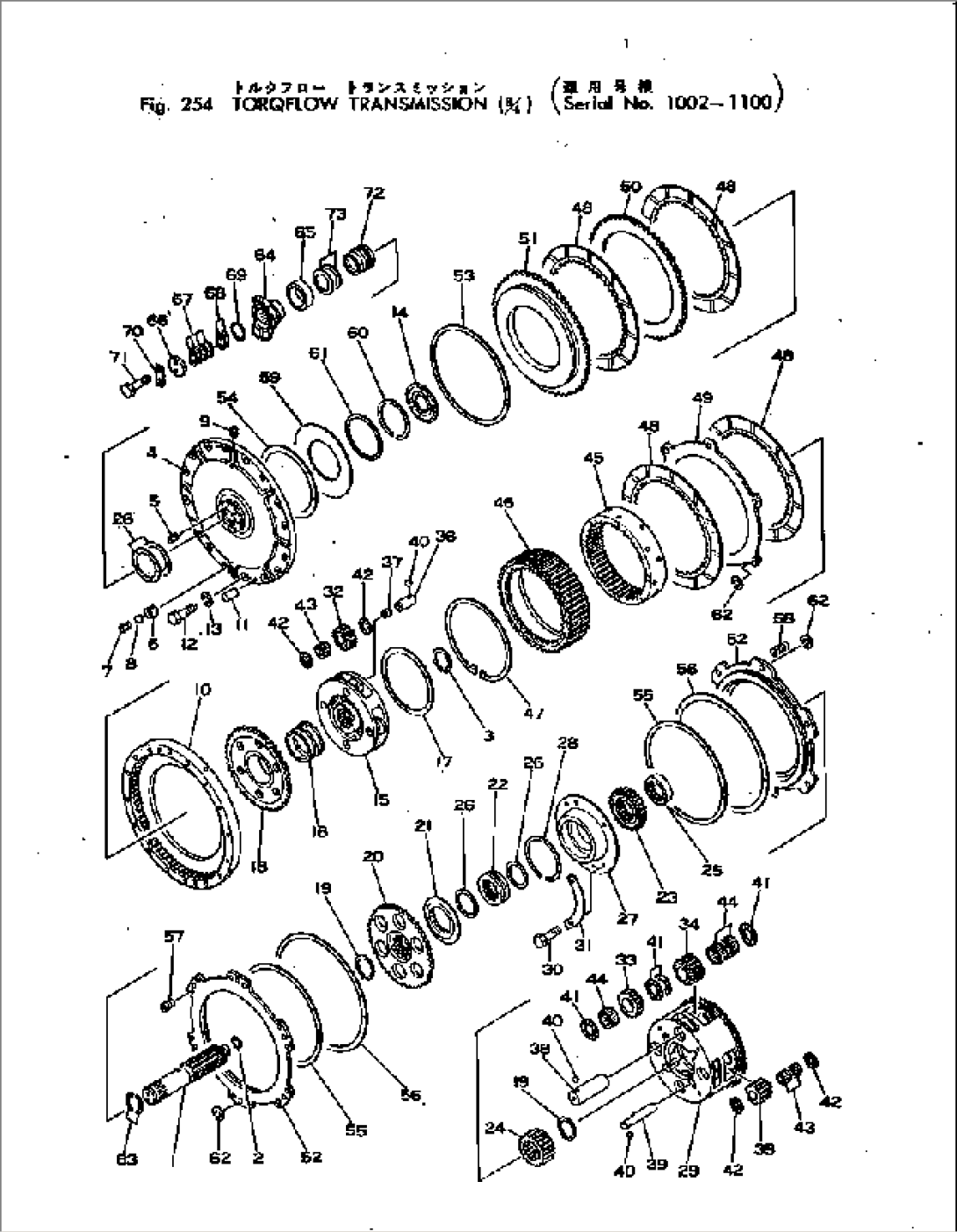 TORQFLOW TRANSMISSION (3/4)(#1002-1100)