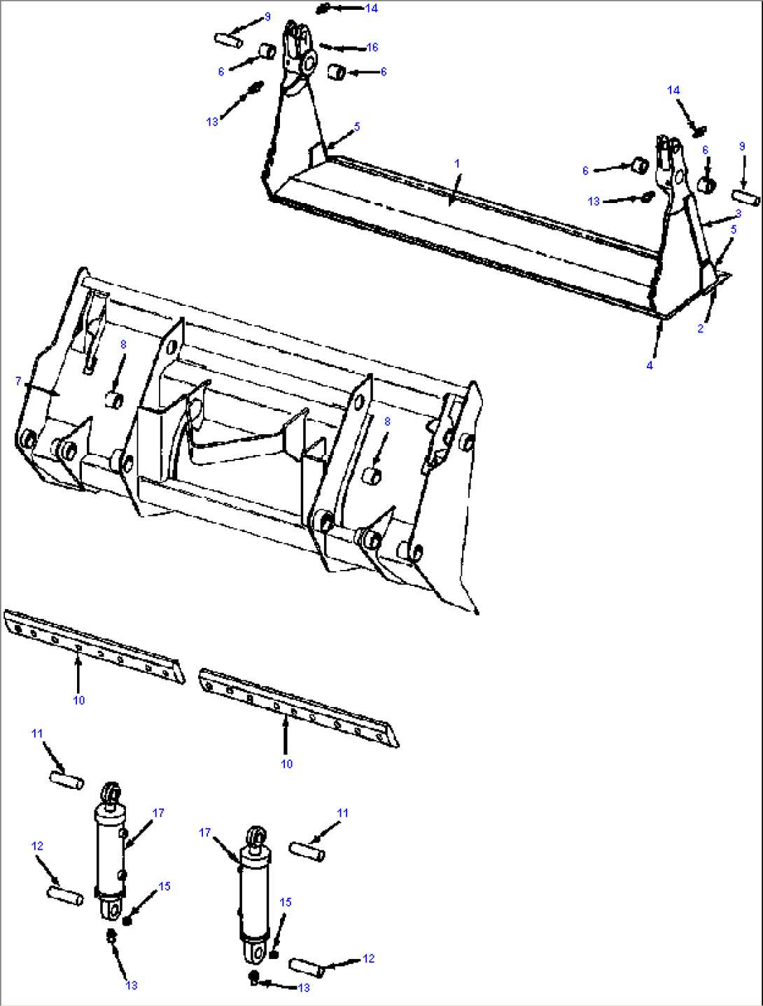 MULTI-PURPOSE BUCKET TOOL CARRIER (515C/515CH)