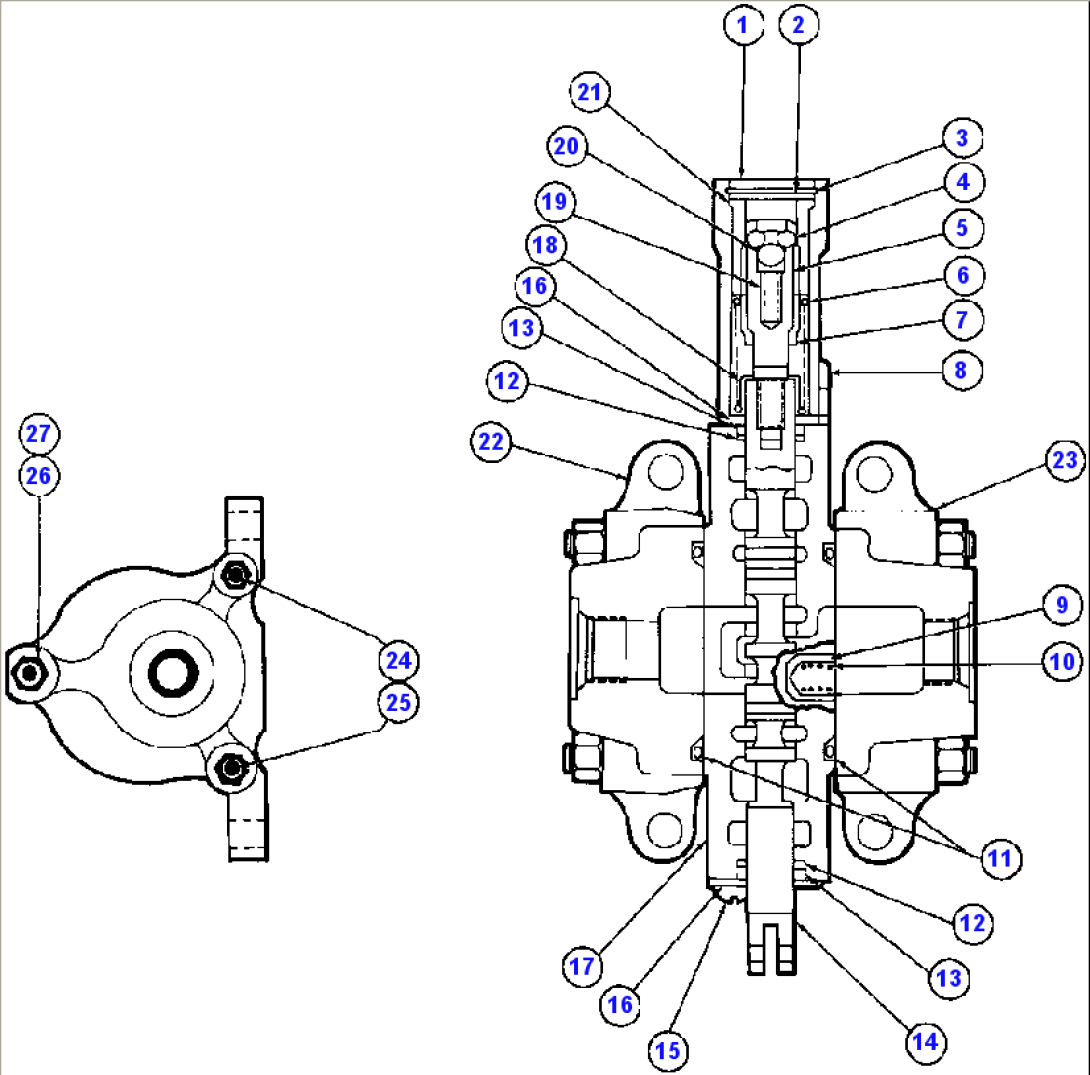 HOIST PILOT VALVE ASSM (PB6922)