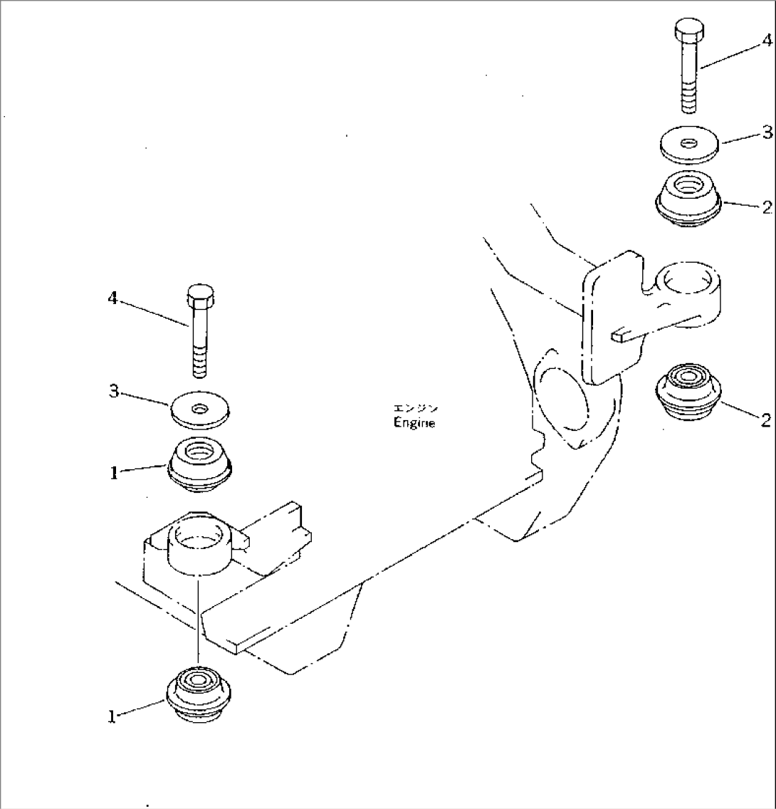 ENGINE MOUNTING PARTS