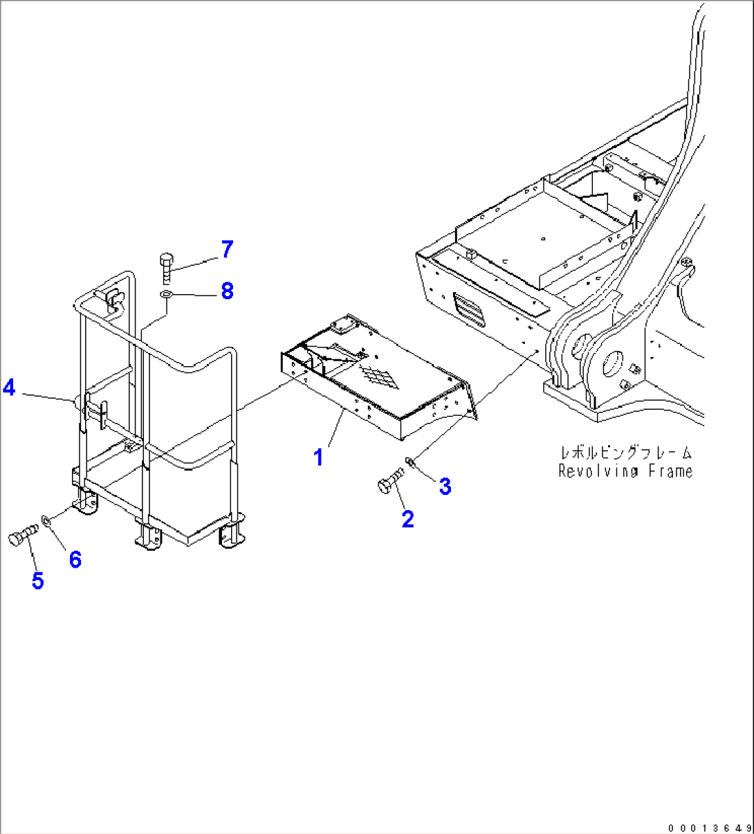 RIGHT SIDE STEP (AUTO GREASE)(#35001-)